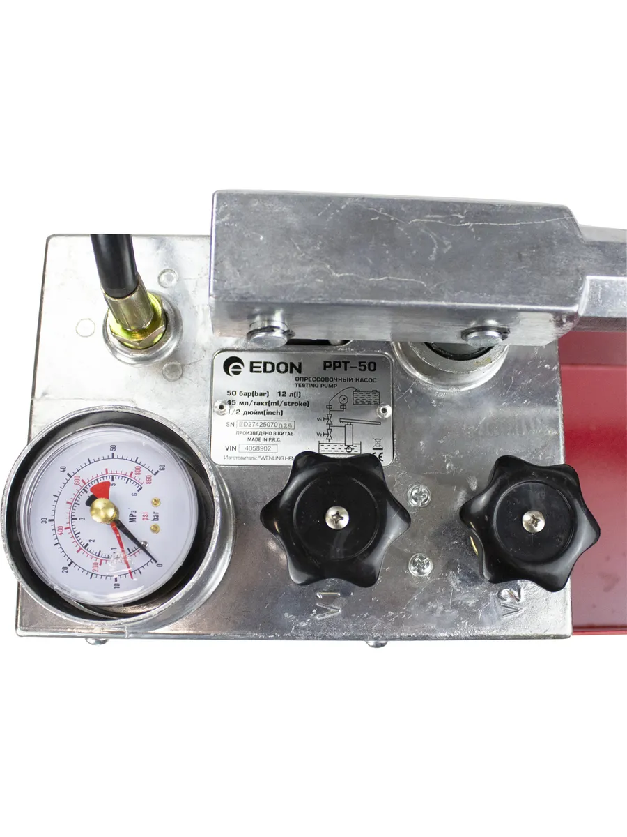 Edon PPT-50 Насос опрессовочный 7