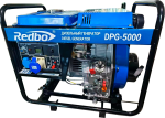 REDBO DPG-5000 Генератор дизельный (418см3, 5.0 кВт./5.5 кВт,ручной/электро стартер, дисплей)