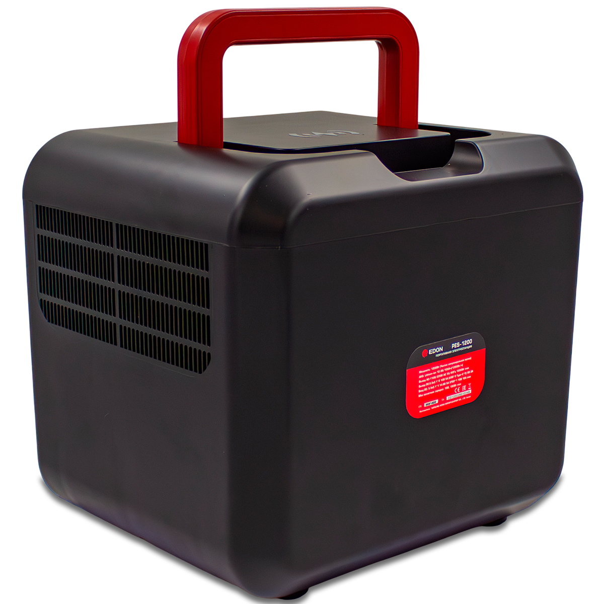 Edon PES-1200 Электростанция портативная (1200Вт;LiFePO4;12.8В/100Ач(1280Вт/ч, дисплей, LED подсвет) 3