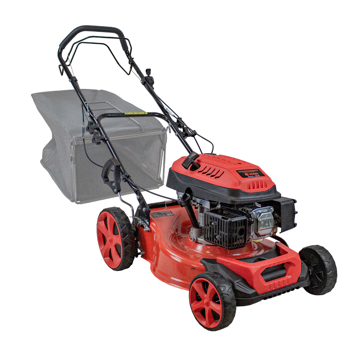 Edon GML-460/4600 Газонокосилка бензиновая (5 л.с, 139см3; самоходная; 60л; 18-68мм; 460мм) 7