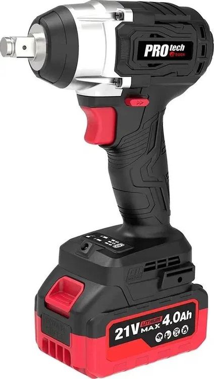 Edon UAW-21/500CBL Гайковерт ударный аккумул. бесщеточ. (21В, 500Нм, Li-Ion 2х4,0Ач;ЗУ 1х2А)