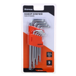 ЕРМАК Набор ключей TORX-профиль 9пр. (50х3мм-125х9мм)