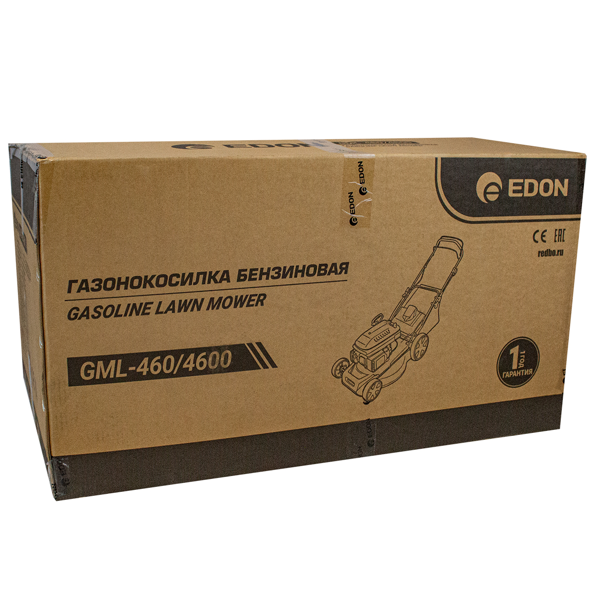 Edon GML-460/4600 Газонокосилка бензиновая (5 л.с, 139см3; самоходная; 60л; 18-68мм; 460мм) 6