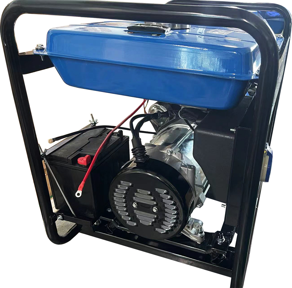 REDBO DPG-5000 Генератор дизельный (418см3, 5.0 кВт./5.5 кВт,ручной/электро стартер, дисплей) 4