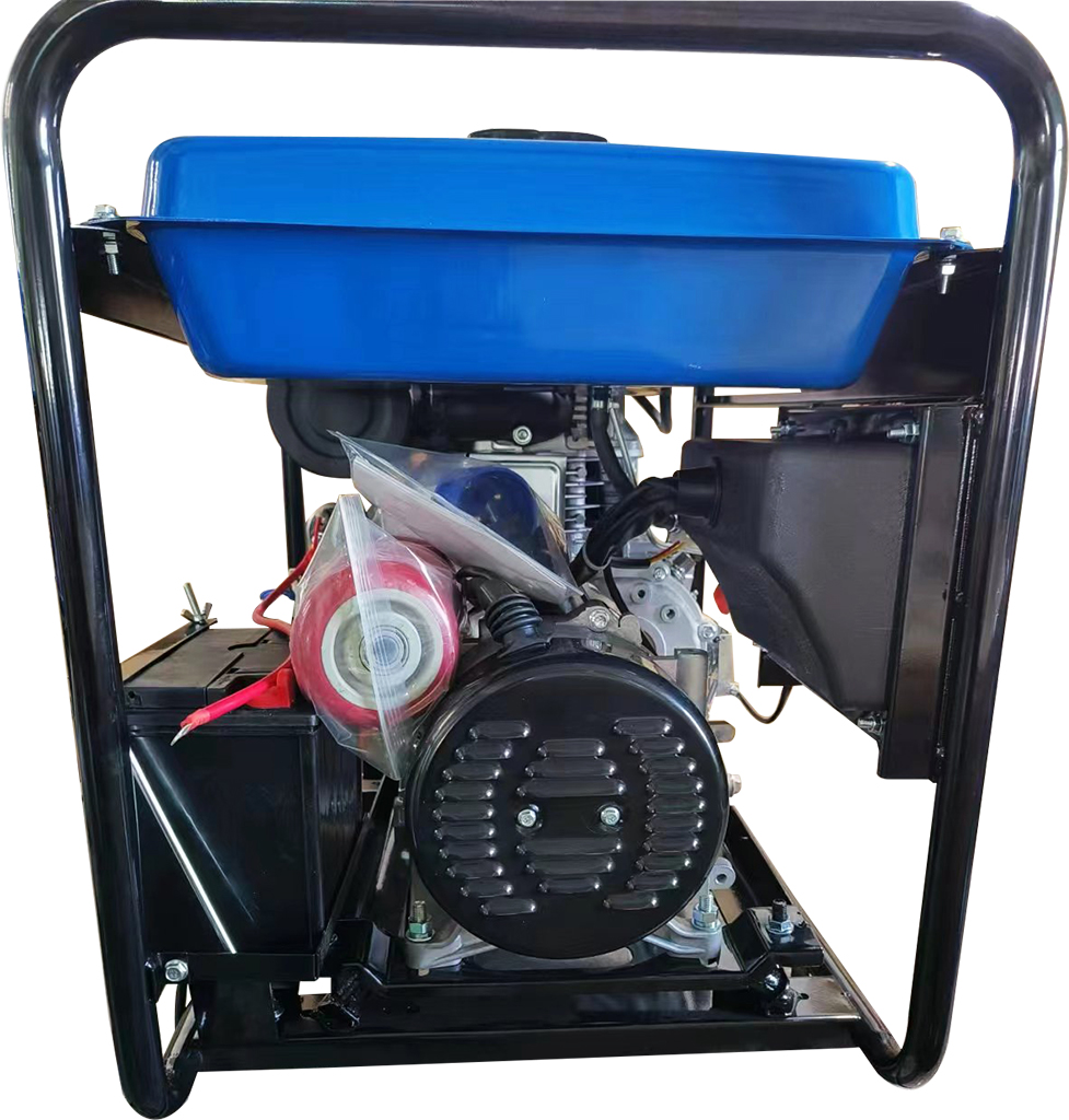 REDBO DPG-5000 Генератор дизельный (418см3, 5.0 кВт./5.5 кВт,ручной/электро стартер, дисплей) 2