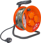 Edon EC30-1.5/3RT Удлинитель (катушка, 30м, 3G1.5мм, 3 розетки)