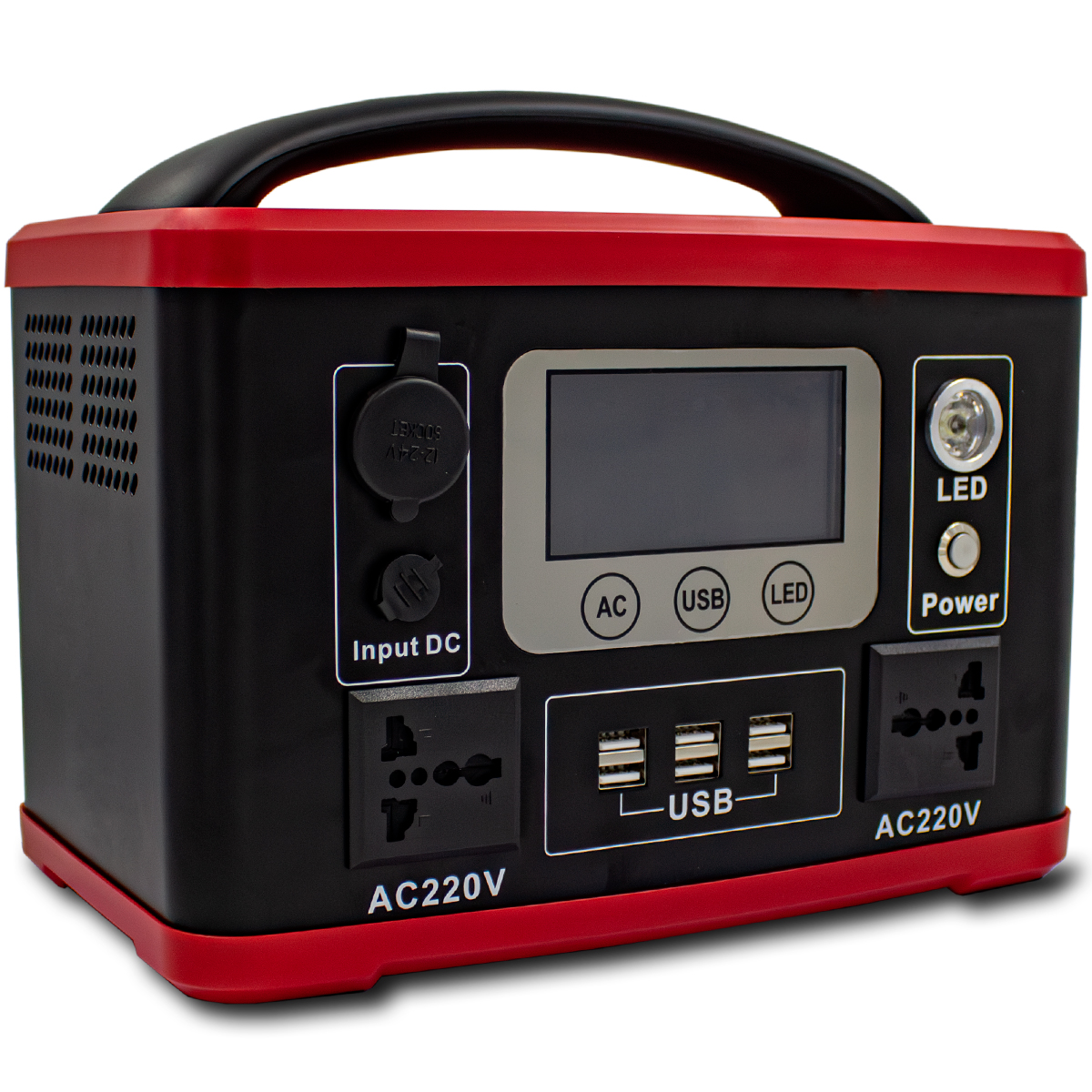 Edon PES-300 Электростанция портативная (300Вт; LiFePO4; 12.8В/30Ач(384Вт/ч, дисплей, LED подсветка) 3