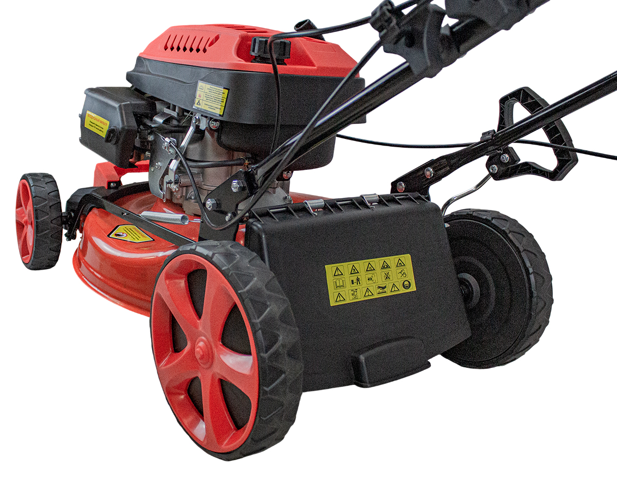 Edon GML-460/4600 Газонокосилка бензиновая (5 л.с, 139см3; самоходная; 60л; 18-68мм; 460мм) 3