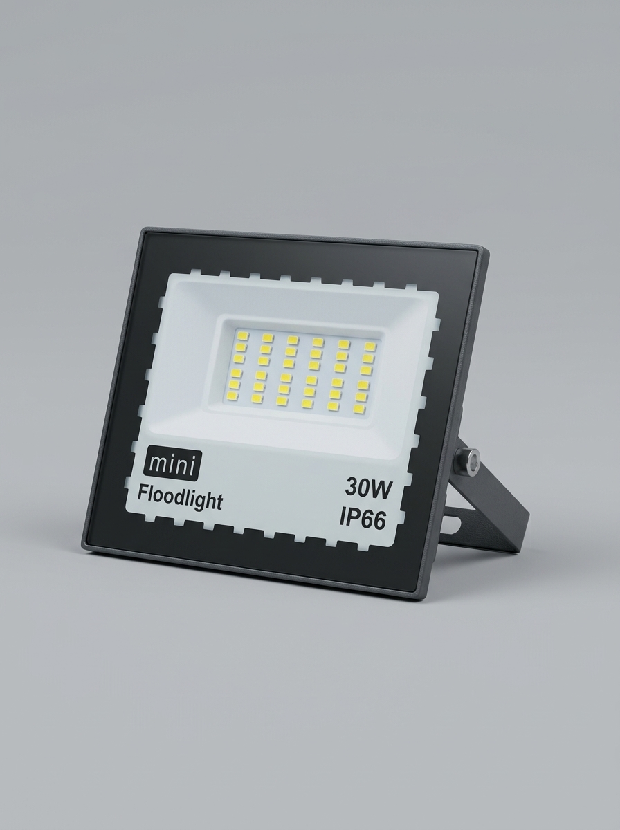 Светодиодный прожектор (LED Flood Light) компактная модель серии "mini Floodlight" мощностью 30 Вт